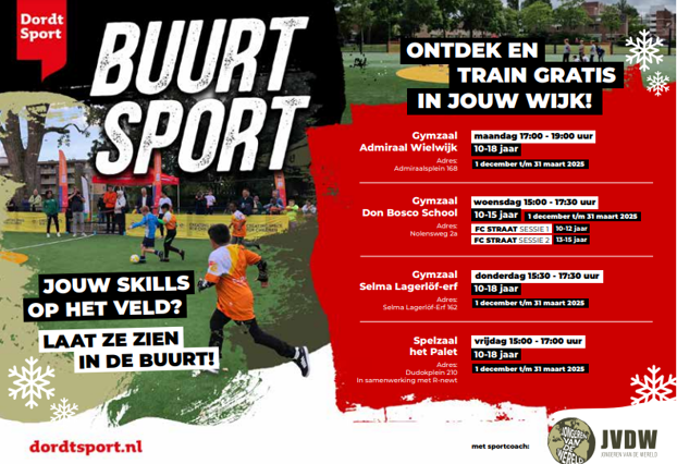 Buurtsport gaat de winter in – Doe jij mee?